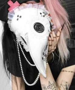 Best deal 🛒 DEVIL666ISH 🧛 Halloween Phantom Plague Doctor [White] | MASK ✔️ -Alternative Accessories Elegant Store devil666ish phantom plague doctor white mask 2 21029c93 2e9c 421a bbc8 d17b75c8d1f2 700x700