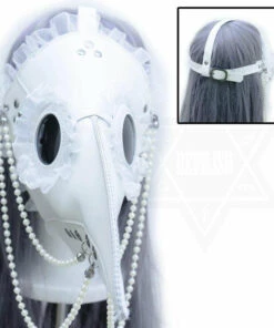 Best deal 🛒 DEVIL666ISH 🧛 Halloween Phantom Plague Doctor [White] | MASK ✔️ -Alternative Accessories Elegant Store devil666ish phantom plague doctor white mask 5 c8e809ae 43cb 4c2c a620 f88f55c6e144 700x700