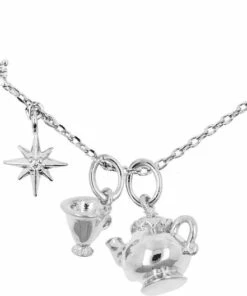 Coupon 👏 DISNEY X SHORT STORY Beauty & The Beast Disney Chip & Mrs Potts [Silver] | NECKLACE 🧨 -Alternative Accessories Elegant Store disney x short story disney chip mrs potts silver necklace 1 4eedcb98 900f 4302 9bce ff695a1a6299 700x700