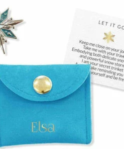 Best Sale ❤️ DISNEY X SHORT STORY All Disney Elsa Snowflake | TRINKETS POUCH 🔔