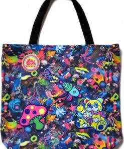 New 🥰 6%DOKIDOKI Kawaii Neon Spectrum Patch [Black] | SHOULDER BAG ✨