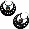 Discount π BODYVIBE The Moon Moon Phase Gem | PLUG HOOP EARRINGS π― 1 Discount π BODYVIBE The Moon Moon Phase Gem | PLUG HOOP EARRINGS π― -Alternative Accessories Elegant Store earrings moon phase hoop medium gem earrings 1 77ab4d2a 0ca2 4e66 91c5 2ea5fbbd6789 700x700