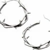 Cheapest 🎉 BODYVIBE Punky Colour Twisted Thorn | PLUG HOOP EARRINGS 👏 -Alternative Accessories Elegant Store earrings twisted thorn hoop earrings 1 50710023 4356 43cf 8fac f7d2637725dc 700x700