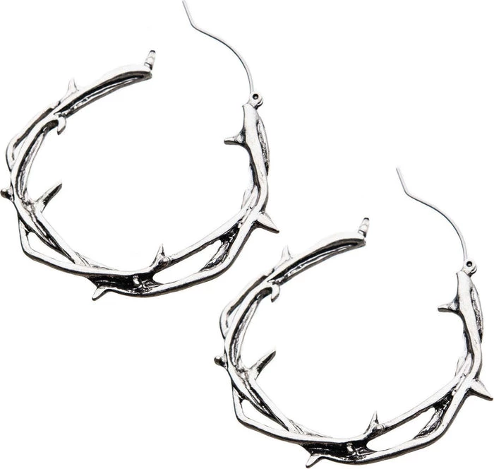 Cheapest ๐ BODYVIBE Punky Colour Twisted Thorn | PLUG HOOP EARRINGS ๐ 4 Cheapest ๐ BODYVIBE Punky Colour Twisted Thorn | PLUG HOOP EARRINGS ๐ - Image 2