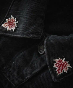 Top 10 ✨ ECTOGASM Mens Accessories Autumn Leaf [Silver & Red] | COLLAR PIN SET 🌟