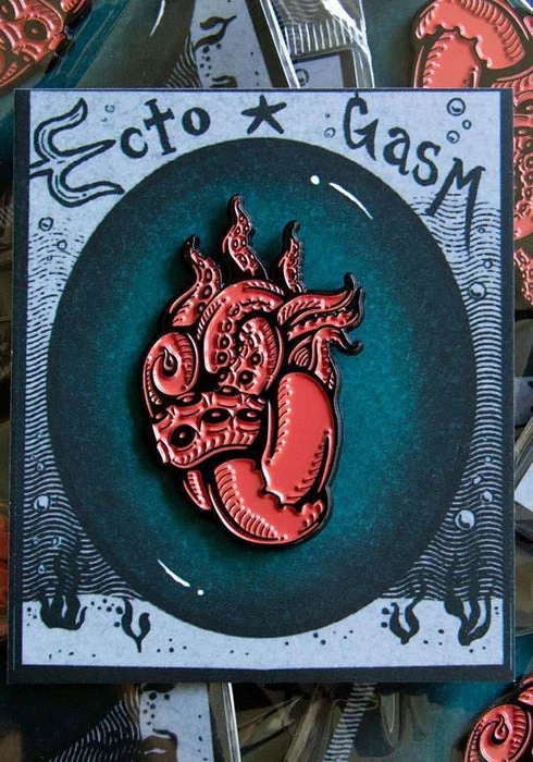 Best deal π ECTOGASM Mens Accessories Tentacle Heart | ENAMEL PIN π 5 Best deal π ECTOGASM Mens Accessories Tentacle Heart | ENAMEL PIN π - Image 3