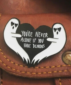 Flash Sale 🧨 ECTOGASM Ghosts You're Never Alone If You Have Demons | GHOST ENAMEL PIN 😍 -Alternative Accessories Elegant Store ectogasm youre never alone if you have demons ghost enamel pin 8 9216d392 6fa8 46c0 8932 921ba3814261 700x700