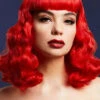 Deals 👏 FEVER Cosplay Bettie [Red] | WIG ⌛ -Alternative Accessories Elegant Store fever bettie red wig 1 5c58016d d1d7 4215 a756 37661240e60e 700x700
