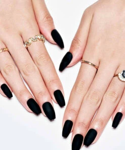 Best deal 🔔 GLAMERMAID Fake Nails Black Matte [Ballerina] | PRESS ON NAILS 🔔 -Alternative Accessories Elegant Store glamermaid black matte ballerina press on nails 3 796fe455 6c76 442c bfa8 8d5ae3db7ed2 700x700