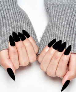Coupon 💯 GLAMERMAID Fake Nails Goth Black | PRESS ON NAILS 🔥 -Alternative Accessories Elegant Store glamermaid goth black press on nails 6 66959e76 c374 4315 9488 3abd5bfdd74c 700x700