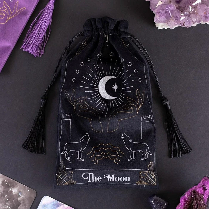 Wholesale π GOTHIC GIFTS All Moon Tarot Card | DRAWSTRING POUCH π 6 Wholesale π GOTHIC GIFTS All Moon Tarot Card | DRAWSTRING POUCH π - Image 4