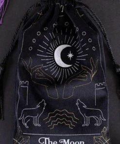 Wholesale π GOTHIC GIFTS All Moon Tarot Card | DRAWSTRING POUCH π