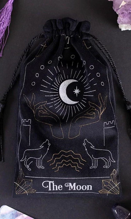Wholesale π GOTHIC GIFTS All Moon Tarot Card | DRAWSTRING POUCH π 3 Wholesale π GOTHIC GIFTS All Moon Tarot Card | DRAWSTRING POUCH π
