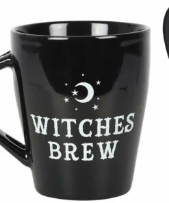 Wholesale 🧨 GOTHIC GIFTS Gothic Homewares Witches Brew | MUG & SPOON SET 🔥 -Alternative Accessories Elegant Store gothic gifts witches brew mug spoon set 3 3eb96bad 94fc 4d8d ac54 13d9751f2c3f 700x700