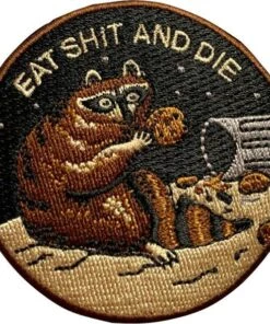 Top 10 β GROOVY THINGS Mens Accessories Eat Shit And Die | PATCH π