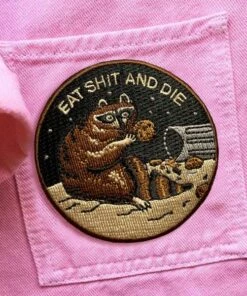 Top 10 ⌛ GROOVY THINGS Mens Accessories Eat Shit And Die | PATCH 🎉 -Alternative Accessories Elegant Store groovy things eat shit and die patch 2 5427525c 6156 4028 a565 7e2c3a20fc7e 700x700