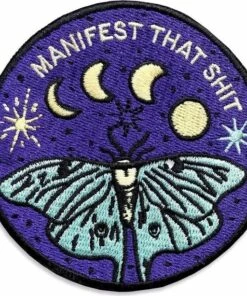 New β€οΈ GROOVY THINGS Mens Accessories Manifest That Shit | PATCH π