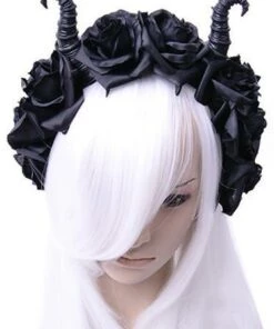 Best deal 🎉 RESTYLE Cosplay Maleficent & Roses | HEADBAND 🛒 -Alternative Accessories Elegant Store headband diabolical roses 1 700x700