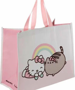 Buy 👍 HOMEWARES Cats Hello Kitty & Pusheen | THE CAT REUSABLE SHOPPING BAG ❤️