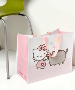 Buy 👍 HOMEWARES Cats Hello Kitty & Pusheen | THE CAT REUSABLE SHOPPING BAG ❤️ -Alternative Accessories Elegant Store homewares hello kitty pusheen the cat reusable shopping bag 3 56c1e8df e98a 4e5a b334 2c3ff2ce66aa 700x700