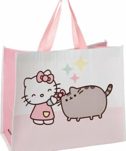 Buy 👍 HOMEWARES Cats Hello Kitty & Pusheen | THE CAT REUSABLE SHOPPING BAG ❤️ -Alternative Accessories Elegant Store homewares hello kitty pusheen the cat reusable shopping bag 5 50686fa5 5c53 4d4d 865e 5d9b80bff240 700x700