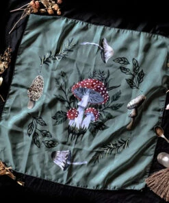 Flash Sale π HOUSE OF HEX All Mushroom Foraging | ALTAR CLOTH* β