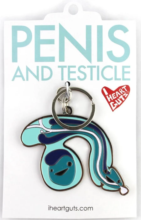 Buy π I HEART GUTS! All Blue Penis + Testicle | SPARKLY KEYCHAIN π 7 Buy π I HEART GUTS! All Blue Penis + Testicle | SPARKLY KEYCHAIN π - Image 5