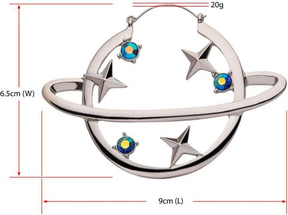Best deal 𧨠BODYVIBE All Neptunia | PLUG HOOP EARRINGS β 5 Best deal 𧨠BODYVIBE All Neptunia | PLUG HOOP EARRINGS β - Image 3