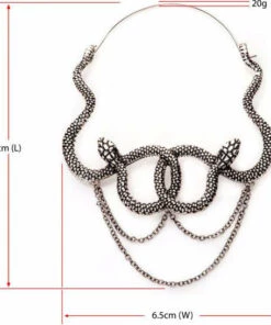 Cheapest 😀 BODYVIBE All Serpents Intertwined | PLUG HOOP EARRINGS ❤️ -Alternative Accessories Elegant Store jewellery serpents intertwined plug hoop earrings 3 41697b2c 8df0 4195 b2ae d7028b88e0fb 700x700