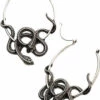 New ❤️ BODYVIBE All Twin Cobra | PLUG HOOP EARRINGS ⌛ -Alternative Accessories Elegant Store jewellery snake plug hoop earrings 1 32fb0c99 44b1 44d5 a95a f48904f6b0b1 700x700