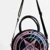 Top 10 ❤️ KILLSTAR Diaper Bags Baby Baphomet [Holographic Black] | 👜 HANDBAG" 🔔 -Alternative Accessories Elegant Store killstar baby baphomet holographic black handbag 2 09de4192 04ef 4843 8971 ad028c86e80d 700x700