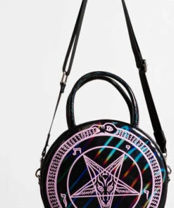 Top 10 ❤️ KILLSTAR Diaper Bags Baby Baphomet [Holographic Black] | 👜 HANDBAG" 🔔
