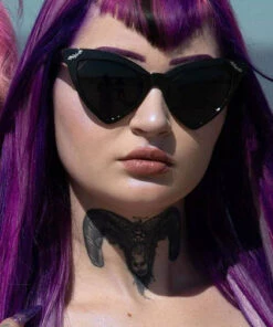 Promo 🤩 KILLSTAR Bats Bat An Eye [Black Glitter] | 👓 SUNGLASSES 🌟 -Alternative Accessories Elegant Store killstar bat an eye glitter sunglasses 3 54257126 e554 4ffd acc7 aba7813348f2 700x700