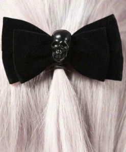 Coupon 🥰 KILLSTAR Skulls Bow Down | BARRETTE 🧨