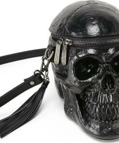 Deals ✔️ KILLSTAR 🦇 Halloween Grave Digger [Black] | SKULL 👜 HANDBAG" ✨ -Alternative Accessories Elegant Store killstar grave digger handbag 5 700x700