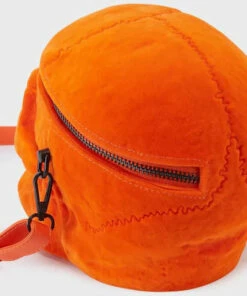 Deals ❤️ KILLSTAR Pentacles & Pentagrams Grave Digger Skull [Orange Velvet] | 👜 HANDBAG 🎉 -Alternative Accessories Elegant Store killstar grave digger skull orange velvet handbag 4 700x700