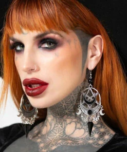 Top 10 🤩 KILLSTAR The Moon Lucid | EARRINGS 🤩 -Alternative Accessories Elegant Store killstar lucid earrings 4 c10284f4 98ab 495e 813e a253563d2906 700x700