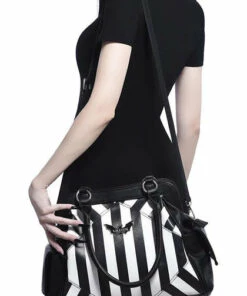 Cheapest ⭐ KILLSTAR Beetlejuice Never Trust The Living | 👜 HANDBAG" ✔️