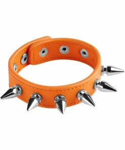 Best deal 🤩 KILLSTAR Mens Accessories Stay Away Spike [Orange] | BRACELET 👍 -Alternative Accessories Elegant Store killstar stay away spike orange bracelet 1 806c255e 8ffc 49af a91e ed3f57a12a59 700x700
