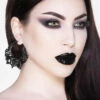 Top 10 🛒 KILLSTAR All Worship The Night [Black] | HOOP EARRINGS* 💯 -Alternative Accessories Elegant Store killstar worship the night black hoop earrings 2 75eba8bc bc51 4b63 b39b 34b10027488b 700x700