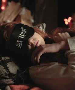 Cheapest 🌟 LIVELY GHOSTS All At Rest [Black] | SLEEP MASK` 🤩