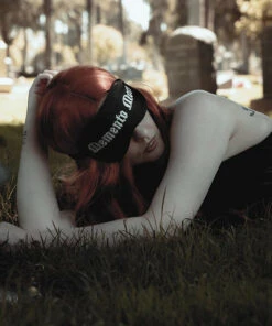 Best Sale 🔥 LIVELY GHOSTS All Memento Mori [Black] | SLEEP MASK 🧨