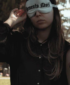 Cheapest 🤩 LIVELY GHOSTS All Memento Mori [Grey] | SLEEP MASK* 👍 -Alternative Accessories Elegant Store lively ghosts memento mori grey sleep mask 6 e7b302be 1588 4bc3 97a1 b9fc613d1cfa 700x700