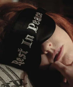 Flash Sale 🧨 LIVELY GHOSTS All Rest In Peace [Black] | SLEEP MASK` 👏