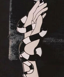 Best Pirce 🧨 LIVELY GHOSTS Beetlejuice Sandworm | ENAMEL PIN ⌛