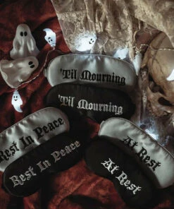 Promo ✔️ LIVELY GHOSTS All Till Mourning [Black] | SLEEP MASK 😀 -Alternative Accessories Elegant Store lively ghosts till mourning black sleep mask 5 6bd645ba c010 4a7e 9d73 63d9a02fbbf2 700x700