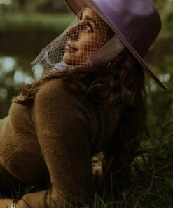 Best Sale 🔥 LIVELY GHOSTS All Veiled [Lavender] | HAT 😀 -Alternative Accessories Elegant Store lively ghosts veiled lavender hat 4 b362cbfe 2227 4b55 a463 8983494a18f0 700x700