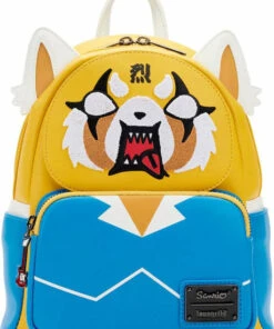 Hot Sale βοΈ LOUNGEFLY Sanrio Aggretsuko: Retsuko Two Face | MINI π BACKPACK π