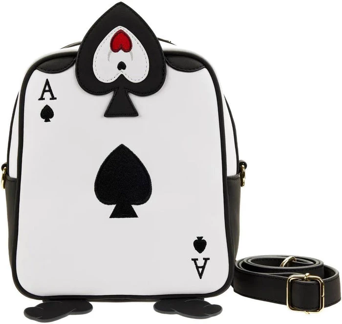 Buy β LOUNGEFLY Alice In Wonderland: Ace Of Spades | CROSSBODY BAG 𧨠5 Buy β LOUNGEFLY Alice In Wonderland: Ace Of Spades | CROSSBODY BAG 𧨠- Image 3