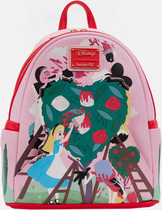 Flash Sale π LOUNGEFLY Alice In Wonderland: Painting Roses | MINI π BACKPACK π 3 Flash Sale π LOUNGEFLY Alice In Wonderland: Painting Roses | MINI π BACKPACK π